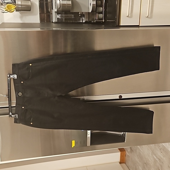 💕KHAITE💕 The Kyle Low Rise Straight Leg Jeans ~ Wilcox Faded Black 28 NWT - Picture 11 of 16